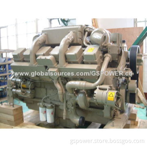 24V Electric Motor Starters, 4-cycle, 600 Vee, 12-cylinder, Marine Engine